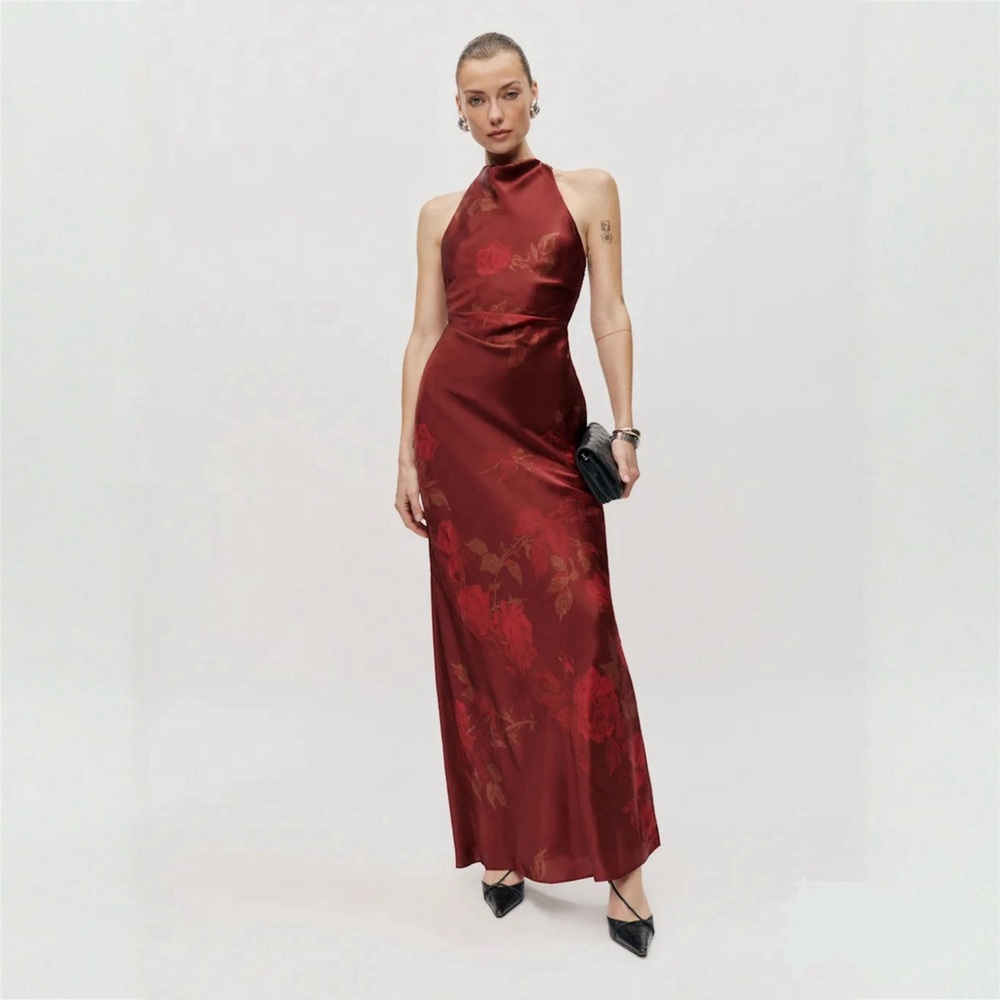 Reformation Anaiis Silk Dress - Brand New with Tags Attached